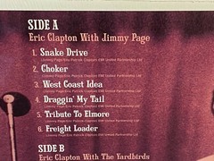 ERIC CLAPTON – Snake Drive, Import 180 Gram BLACK VINYL LP New & Sealed!