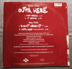 KRS-One – Outta Here 12″ RARE 1993 1st Press 90s Hip Hop Instrumental DJ Premier