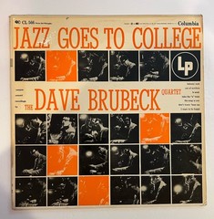 Vtg Jazz Goes to College by Dave Brubeck Quartet-Columbia Records CL 566-G+/G+