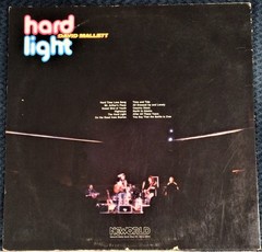 David Mallett – Hard Light LP – 1981 Neworld folk/singer-songwriter – VG+