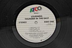 NM/EX LOUDNESS ‎– Thunder In The East LP – Original 1985 US Press ATCO 90246-1