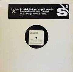 Crystal Method – Keep Hope Alive – Used Vinyl Record 12 – Promo – K4593z