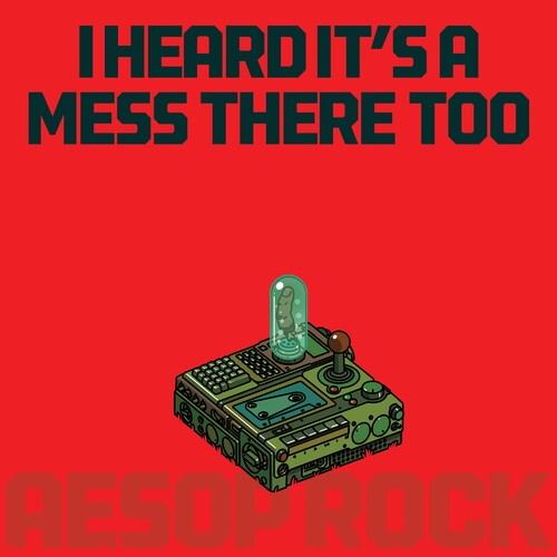 Aesop Rock – I Heard It’s a Mess There Too – Red [New Vinyl LP] Explicit, Red, C