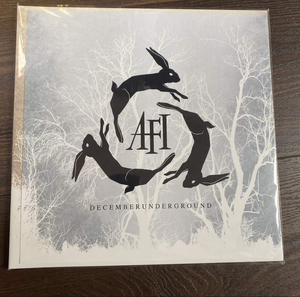 AFI Decemberunderground IVC Edition Bone Color Vinyl 2LP IN HAND only 3000 made!
