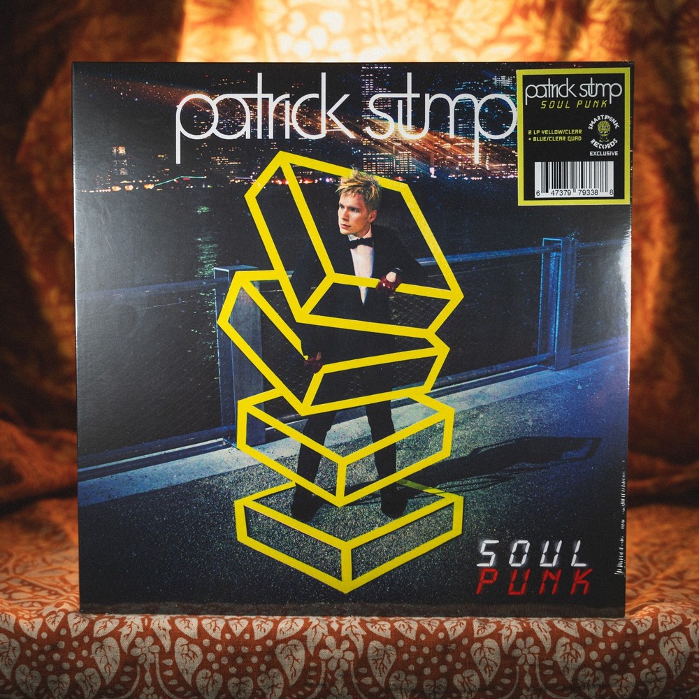 SEALED Patrick Stump Soul Punk 2LP CLEAR YELLOW & BLUE quad vinyl smartpunk LP