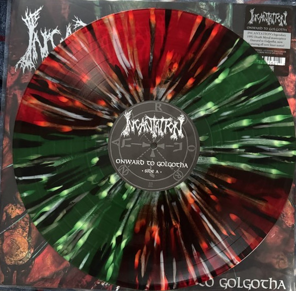 Incantation ‎- Onward To Golgotha LP COLORED Vinyl Album NEW Death Metal Record