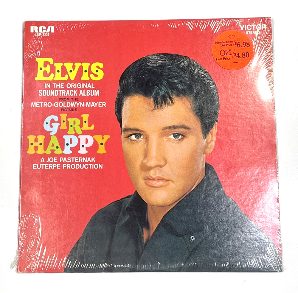 Elvis Presley ~ GIRL HAPPY ~ 1970’s RI ~ Still Sealed ~ LPS-3338