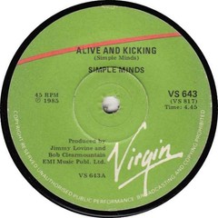 Simple Minds – Alive & Kicking (7″, Single) (Near Mint (NM or M-)) – 3529180373