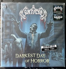 Mortician – Darkest Day of Horror 2024 Sea Blue w/ Splatter Vinyl LP Relapse