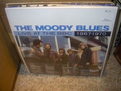 MOODY BLUES-Live At The BBC-OR.AUDIOPHILE TRI-COLOR LIKE NEW 3LP/HYPE/SHRNK/NMBR