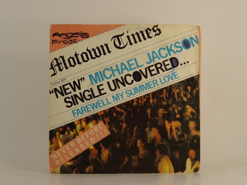 MICHAEL JACKSON FAREWELL MY SUMMER LOVE. (82) 2 Track 7″ Single including Pictur