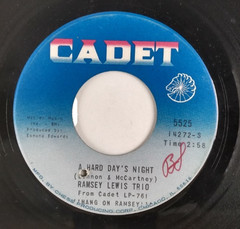 Ramsey Lewis Trio 45RPM “A Hard Day’s Night” 1966 60s Soul Jazz 7” Beatles