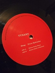 Vinyl Record LP Tyrant Drum Hydraulics Silicon Scally Remix 2005 Swag