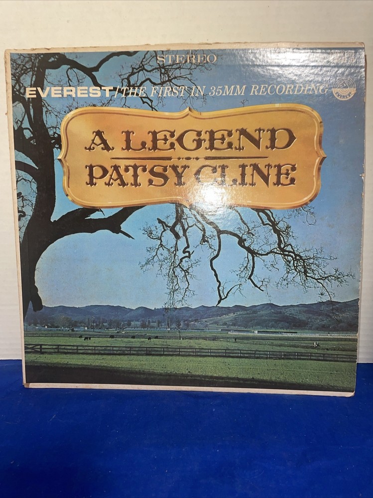 Patsy Cline – A Legend – vinyl LP, 1963 Everest records- Estate Find