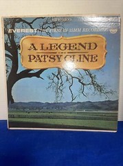 Patsy Cline – A Legend – vinyl LP, 1963 Everest records- Estate Find