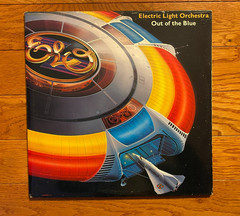 Electric Light Orchestra – Out of the Blue 2-LP Jet Records 1977 Press w/ Poster