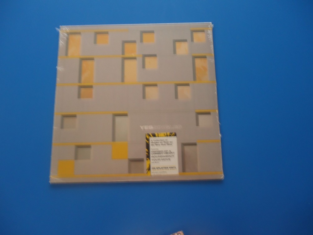 Yessingles (Rocktober) [Yellow/Orange/Black Splatter LP (2023) NEW Wrap Tear