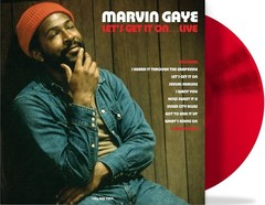 Marvin Gaye – Lets Get It On… Live LP 12″ Red Colored Vinyl – Limited Edition