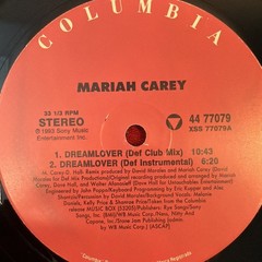 Mariah Carey “Dreamlover” remixes on Columbia 1993 original press