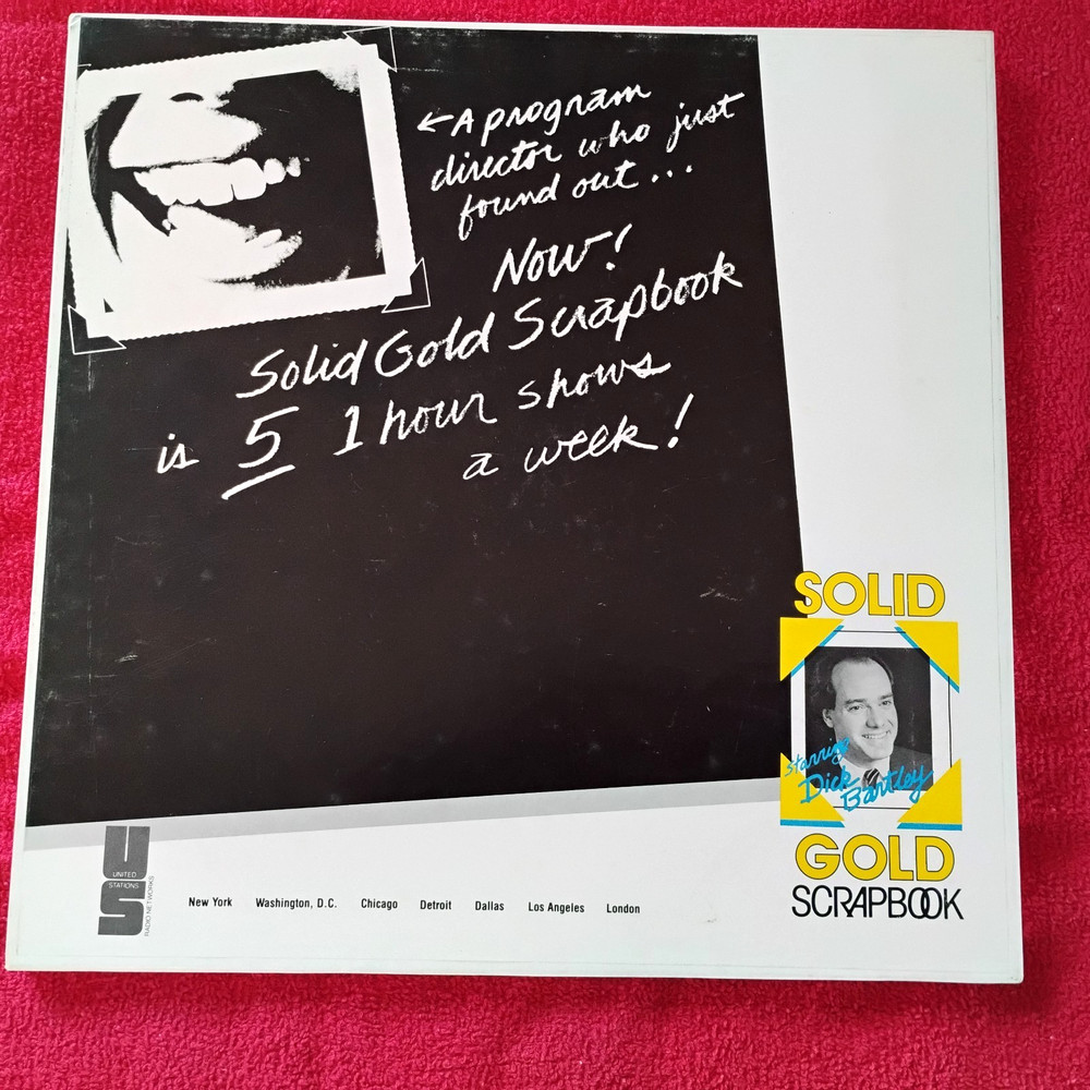 Solid Gold Scrapbook W/Dick Bartley May 12-16 1986 5LPs