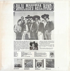 Baja Marimba Band – Rides Again – 1965 Vinyl LP – Latin / Smooth Jazz / Pop