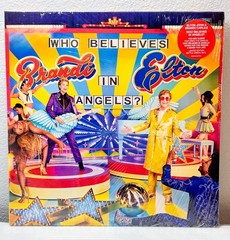 Elton John & Brandi Carlile Who Believes In Angels? COKE BOTTLE GREEN 2xLP Vinyl