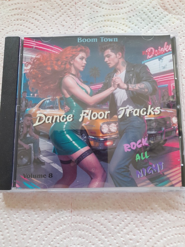 ROCK ALL NIGHT VOL 8 –  MUSIC CD ROCKIN BOP JIVE STROLL ROCKABILLY ROCK’N’ROLL