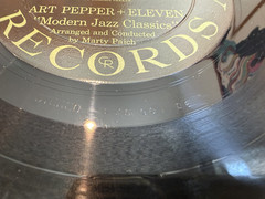 „Art Pepper + Eleven“ – First Pressing Vinyl Record – 1960 – cool jazz!