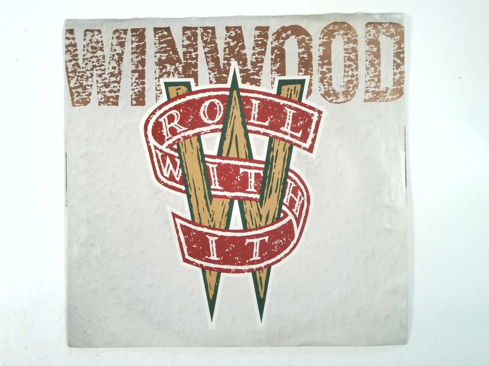 Steve Winwood – Roll With It 7″ Single Record 1988 Virgin Rock 45 RPM