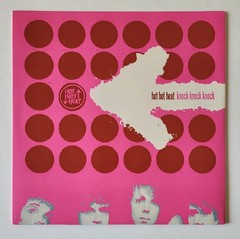 HOT HOT HEAT~ Knock Knock Knock, Pink Vinyl, 2002, 12in EP, NM / NM Cond