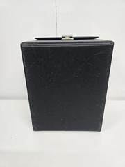 Vintage 7″ Vinyl Record Case Box, Key & The Beatles Parlophone 45s Bundle Lot