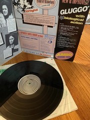 SPENCER DAVIS GROUP GLUGGO EX LP ORIG. 1973 VERTIGO SWIRL W/ INNER FREE SHIP