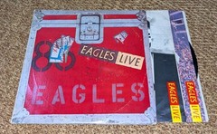 Eagles Live 1980 Double LP Gatefold Vinyl Album Asylum Records BB706 VG Walsh