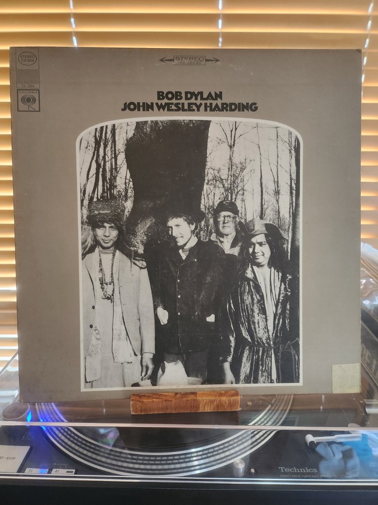 Bob Dylan, John Wesley Harding, 1968 1st Columbia Stereo, CS-9604, VG+/VG+