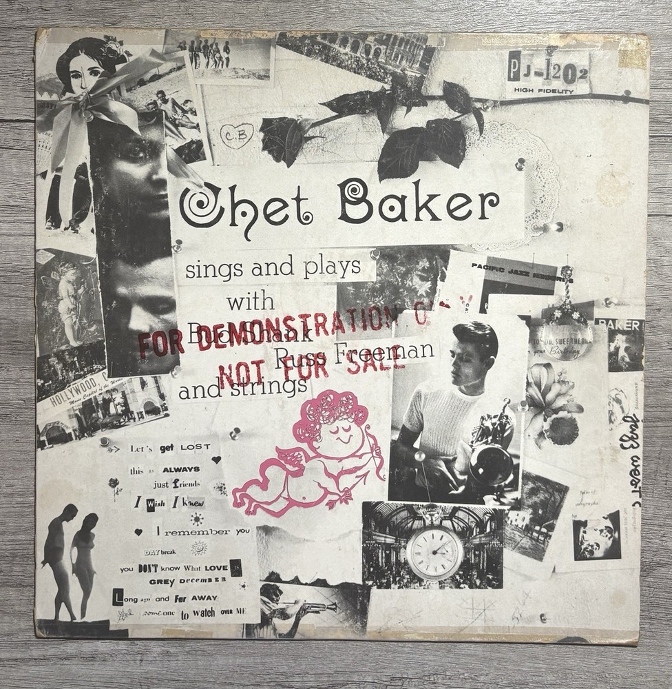 Chet Baker Sings And Plays – Pacific Jazz PJ-1202 – 1955 Vinyl LP
