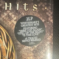 Whitesnake – Greatest Hits 2LP Vinyl Rhino Records Rock 2022 Remixed Sealed