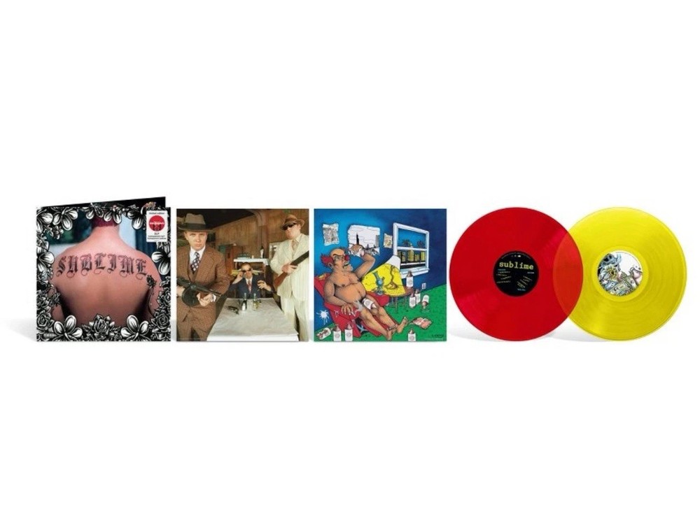 Sublime Vinyl Record 2LP Red/Yellow Exclusive Limited Sealed New Titled SUBLIME