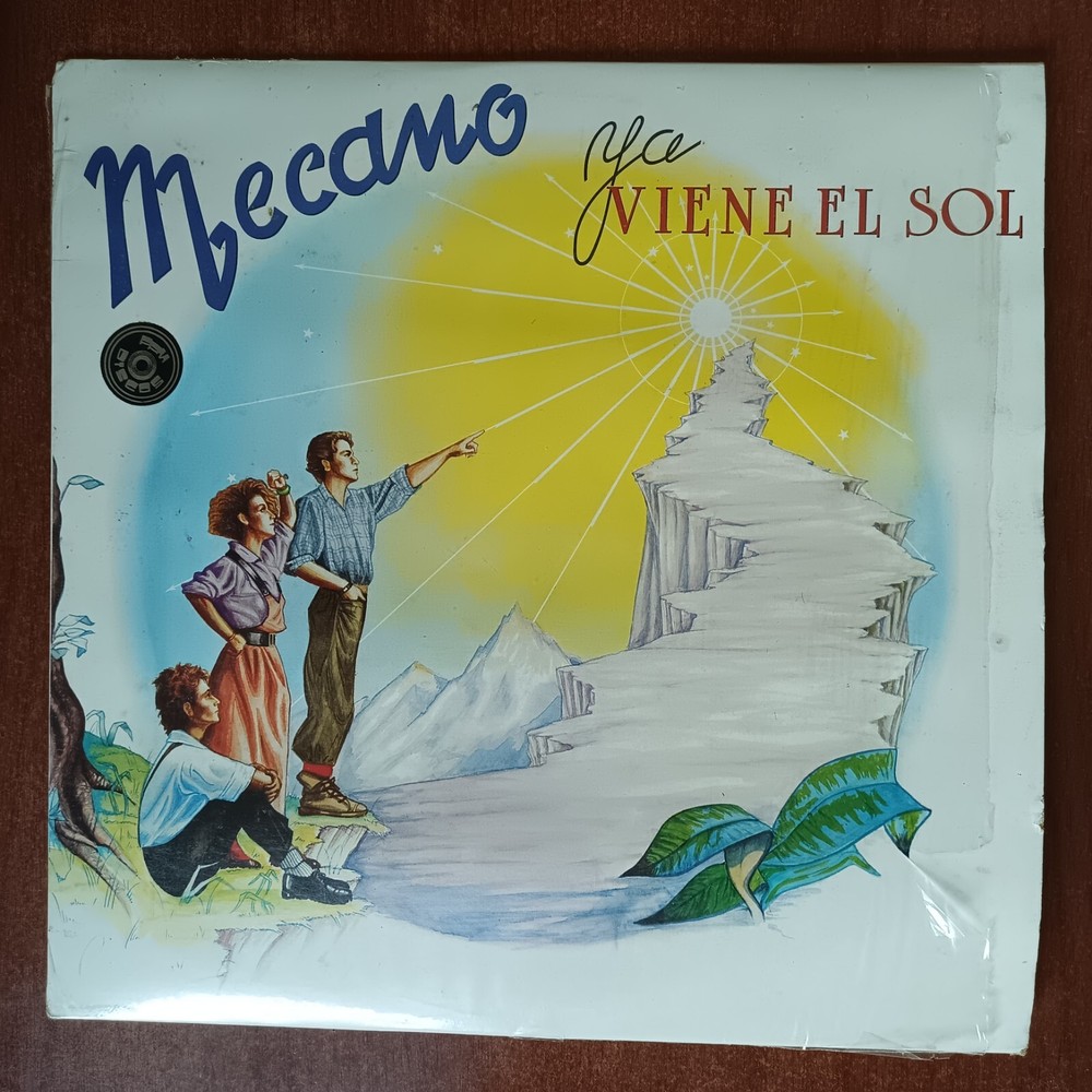 Mecano ‎– Ya Viene El Sol [1984] Vinyl LP Electronic Synth-pop CBS