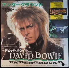 DAVID BOWIE – Underground – (2) Japan Import 45 Releases – White PROMO + Regular