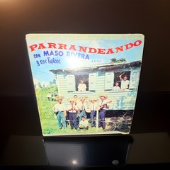 Maso Rivera y sus Tipicos Parrandeando Vinyl LP Puerto Rico Jibaro Folk Ansonia