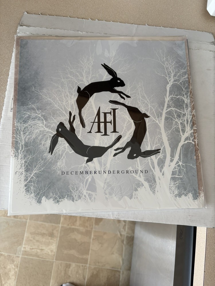 AFI – Decemberunderground IVC Edition Bone Color Vinyl 2LP – In Hand Ships Now