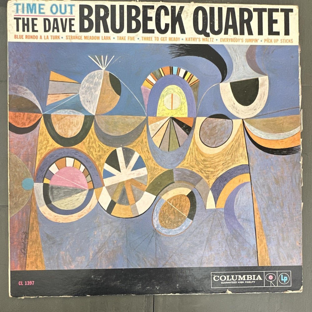 Dave Brubeck Quartet – Time Out, Columbia CL 1397 12″ Vinyl LP Hi-Fi