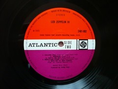 Led Zeppelin III Vinyl UK 1970 Atlantic Red Plum 1st Press A5B5 So Mote It Be LP