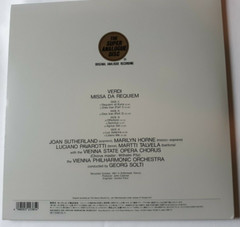 KIJC 9228/9 Verdi Requiem (Solti) 2 LPs 180g King Super Analogue, RARE