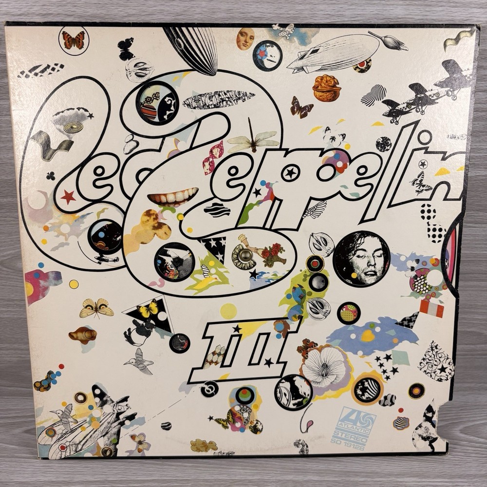 LED ZEPPELIN III LP – PRESSWELL Gatefold/Pinwheel ‚So Mote Be It’ in MATRIX