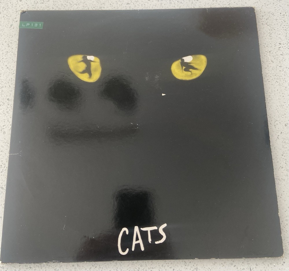 Andrew Lloyd Webber Cats 1981 Gatefold Double LP Vinyl Record CATx 001