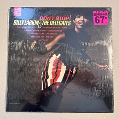 SEALED! Billy Larkin & The Delegates „Don’t Stop“ 1967 1st US Vinyl Lp Funk Jazz