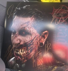 Motionless In White Decades Signed Cover 12″ Black Vinyl LP Record New Album