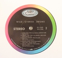 Wild Stereo Drums – V/A LP 1966 Capitol Records ST-1553 Stereo Compilation NM/EX