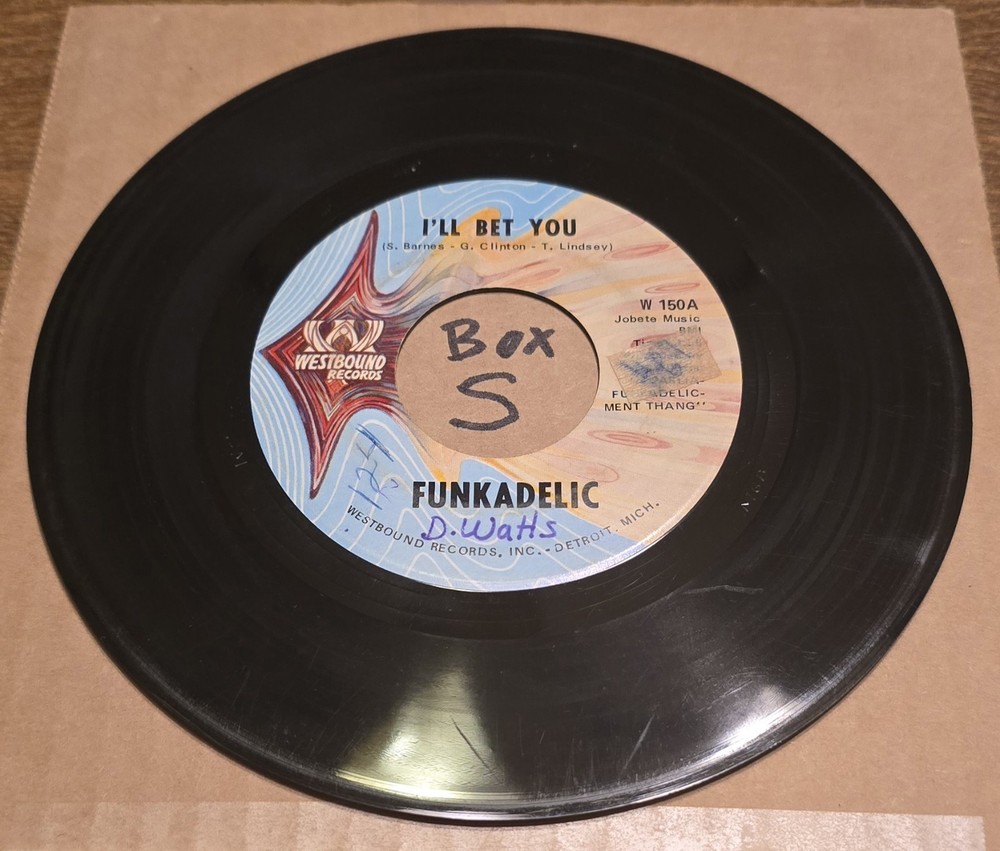 FUNKADELIC: i’ll bet you/qualify & satisfy – VG | 1969 Funk/Soul 45rpm